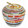Boîte pomme en papier recyclé – déco artisanale éthique